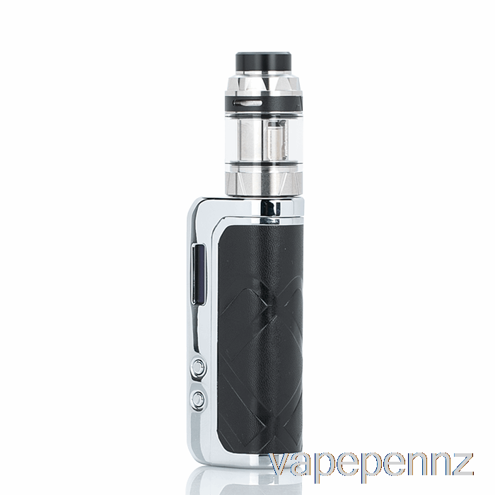 Augvape FOXY ONE 120W Starter Kit Silver Black Leather VAPE NZ